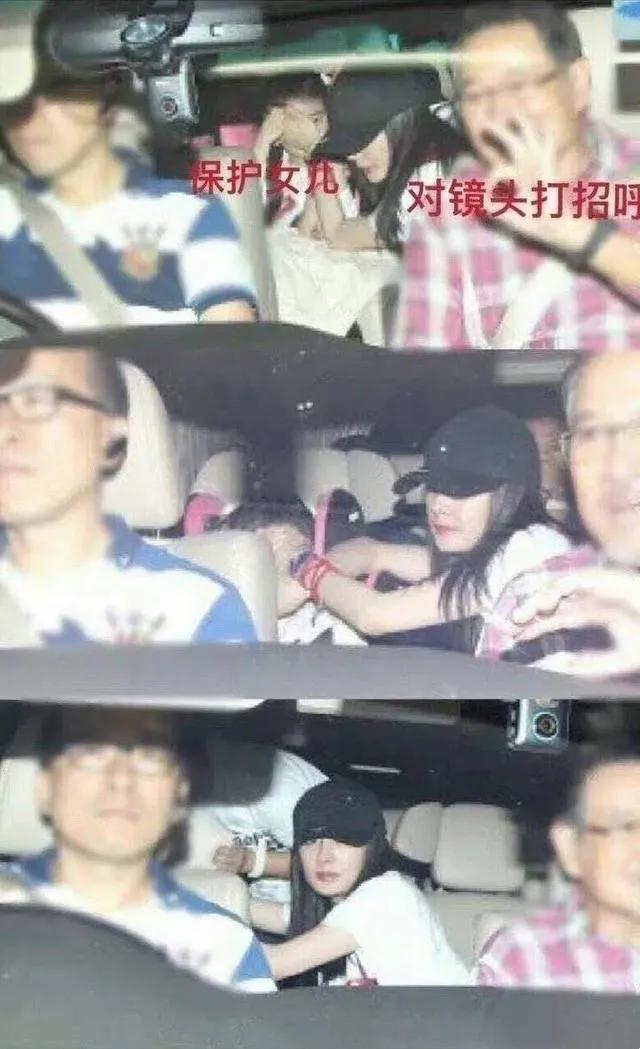 杨幂赴香港看望小糯米,刘恺威和杨幂带小糯米走机场