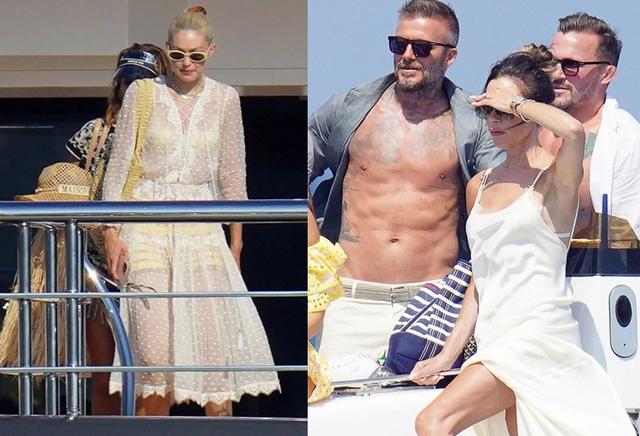 贝克汉姆贝嫂单手抱小七,47岁的贝克汉姆