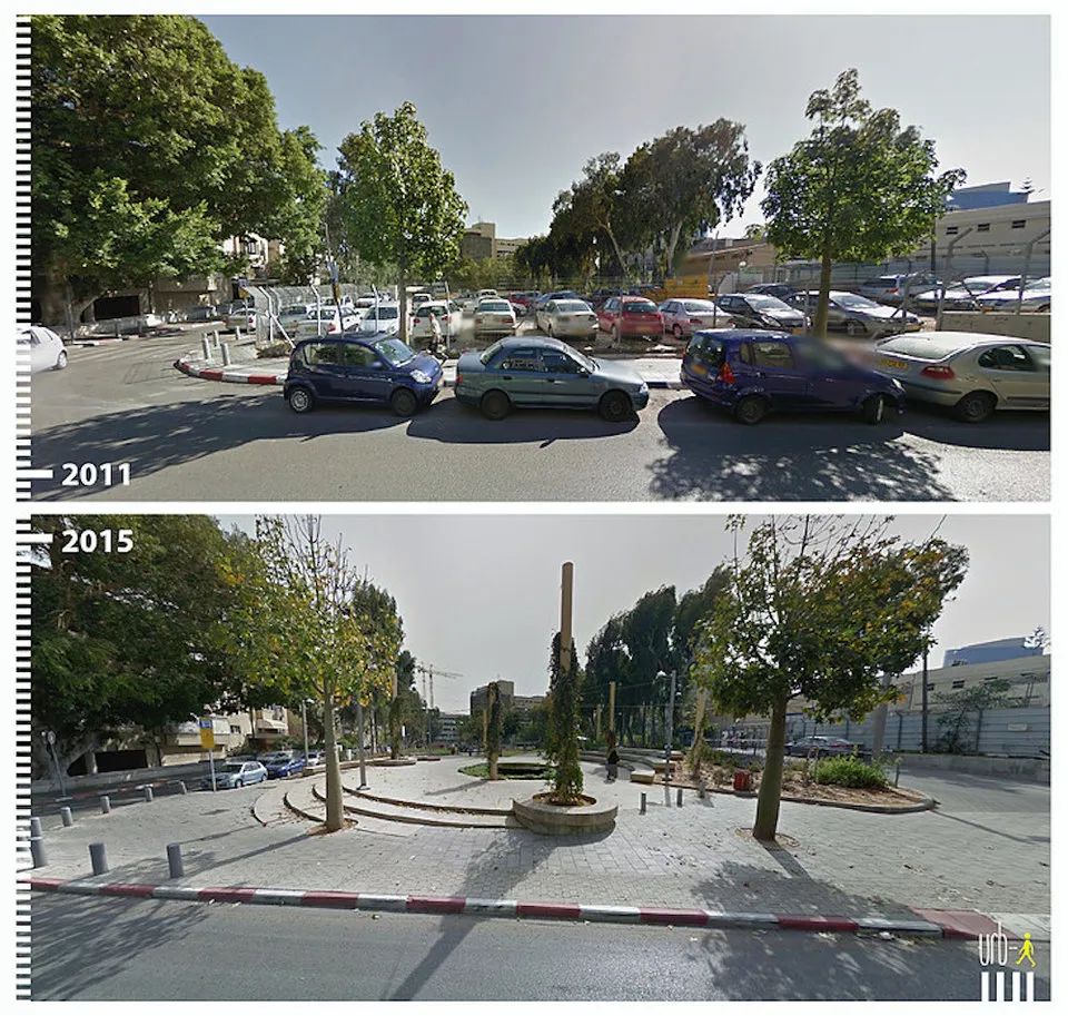 行走城市的魅力就是这么大！谷歌街景里50个公共空间改造前后对比