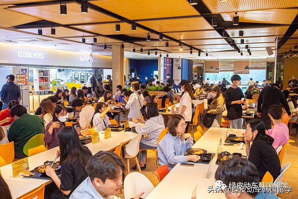 韩国大学食堂饭菜,韩国大学食堂一日三餐的标准