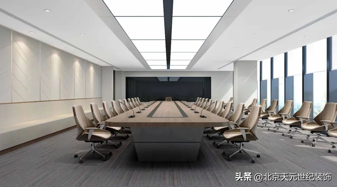 秦淮专业办公空间装饰设计案例,五华区写字楼装修设计案例