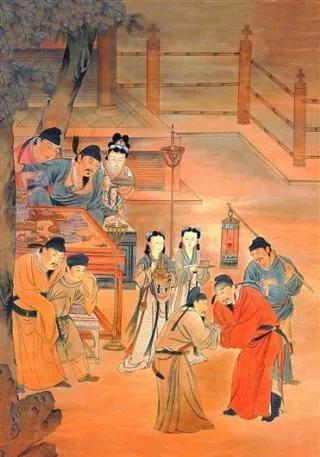 花鸟山水古画图片大全,中国名画山水画花鸟画