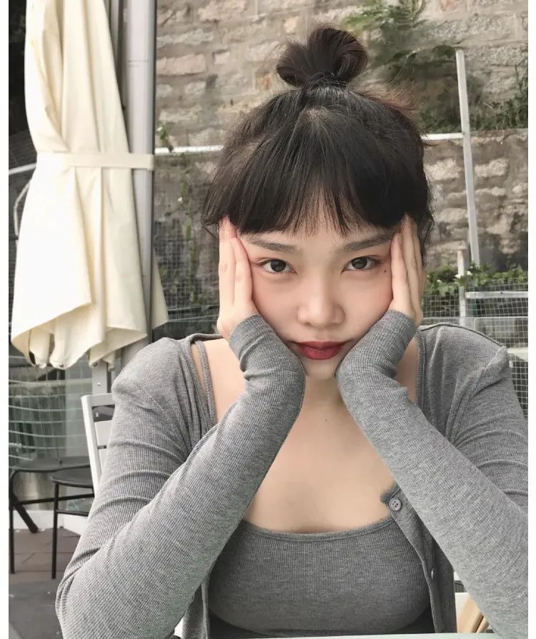 超好看的刘海短刘海也可以剪,不挑脸型的刘海学生党不用剪