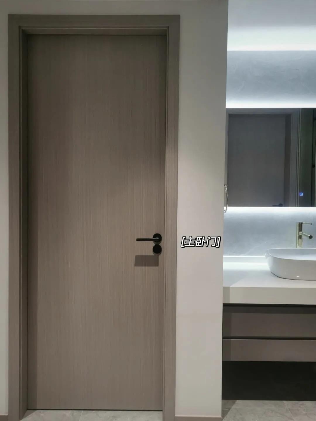 白墙搭配什么颜色木门,房间木门颜色搭配效果图