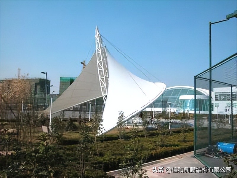 信和鼎膜结构,黄冈高品质膜结构遮阳棚源头好货