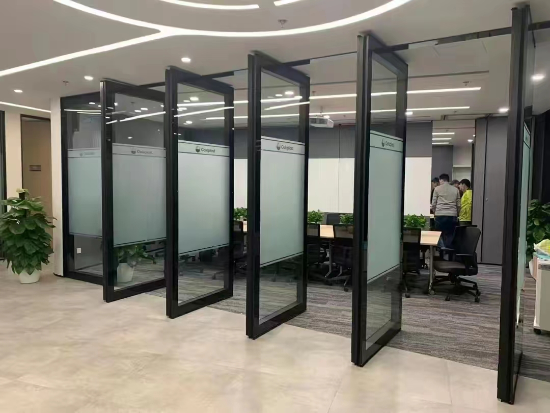办公室隔断墙样式图片,办公室升降隔断墙安装