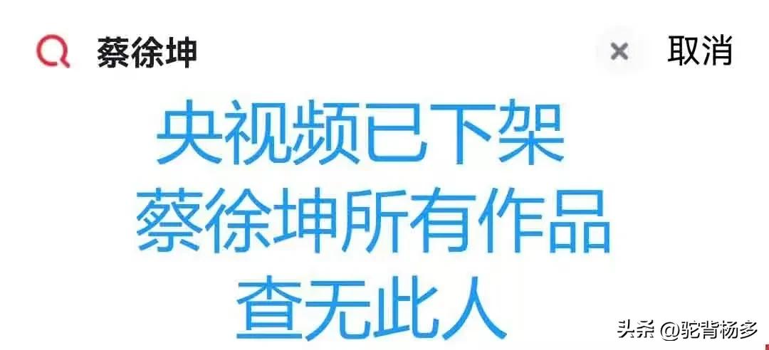 蔡徐坤经历过几次网暴,蔡徐坤被黑的经历盘点