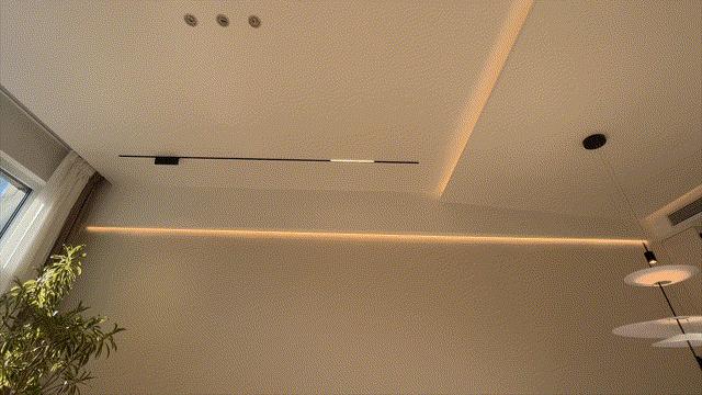 斜坡造型吊顶,斜坡屋顶木板吊顶