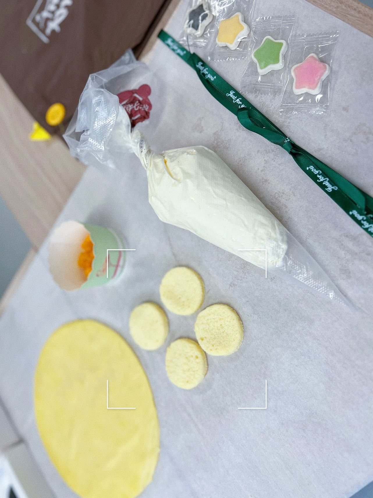 制作芒果班戟！妈妈们，六一节快乐！