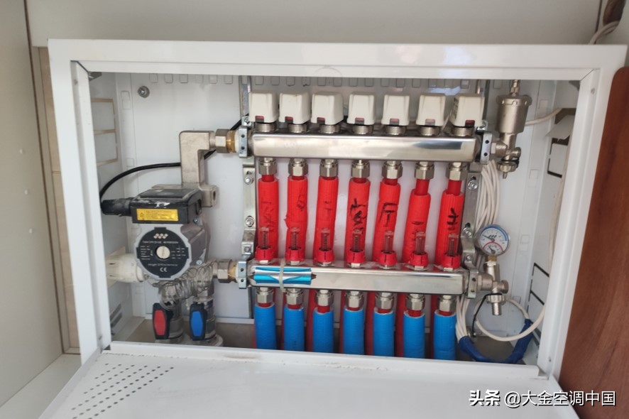 地暖铁网安装流程,地暖安装流程现场展示图