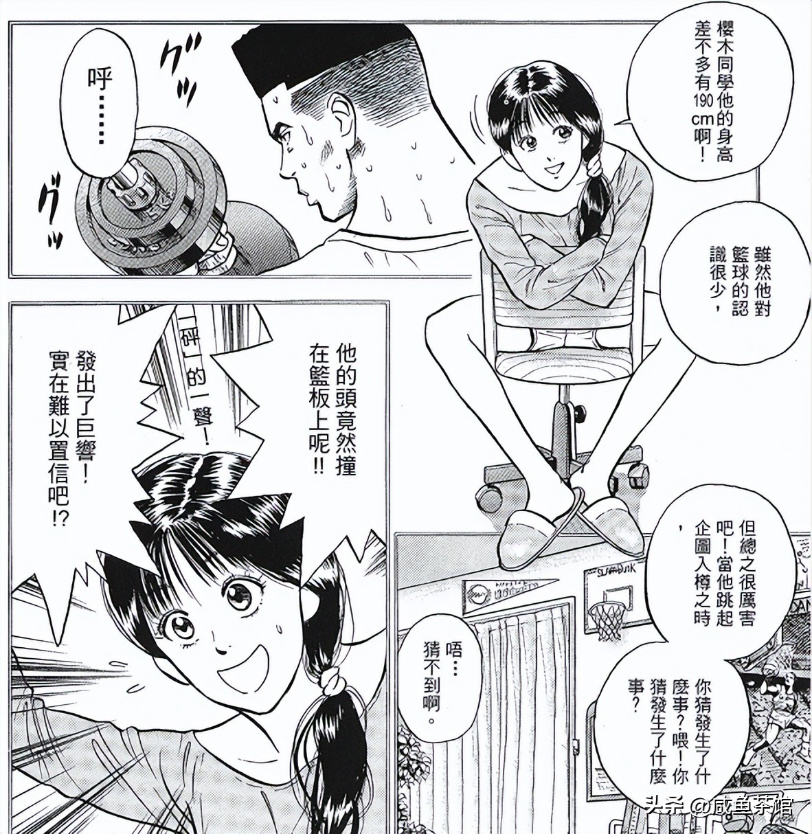 灌篮高手人员对樱木花道的评价,灌篮高手樱木花道去赤木刚宪学习