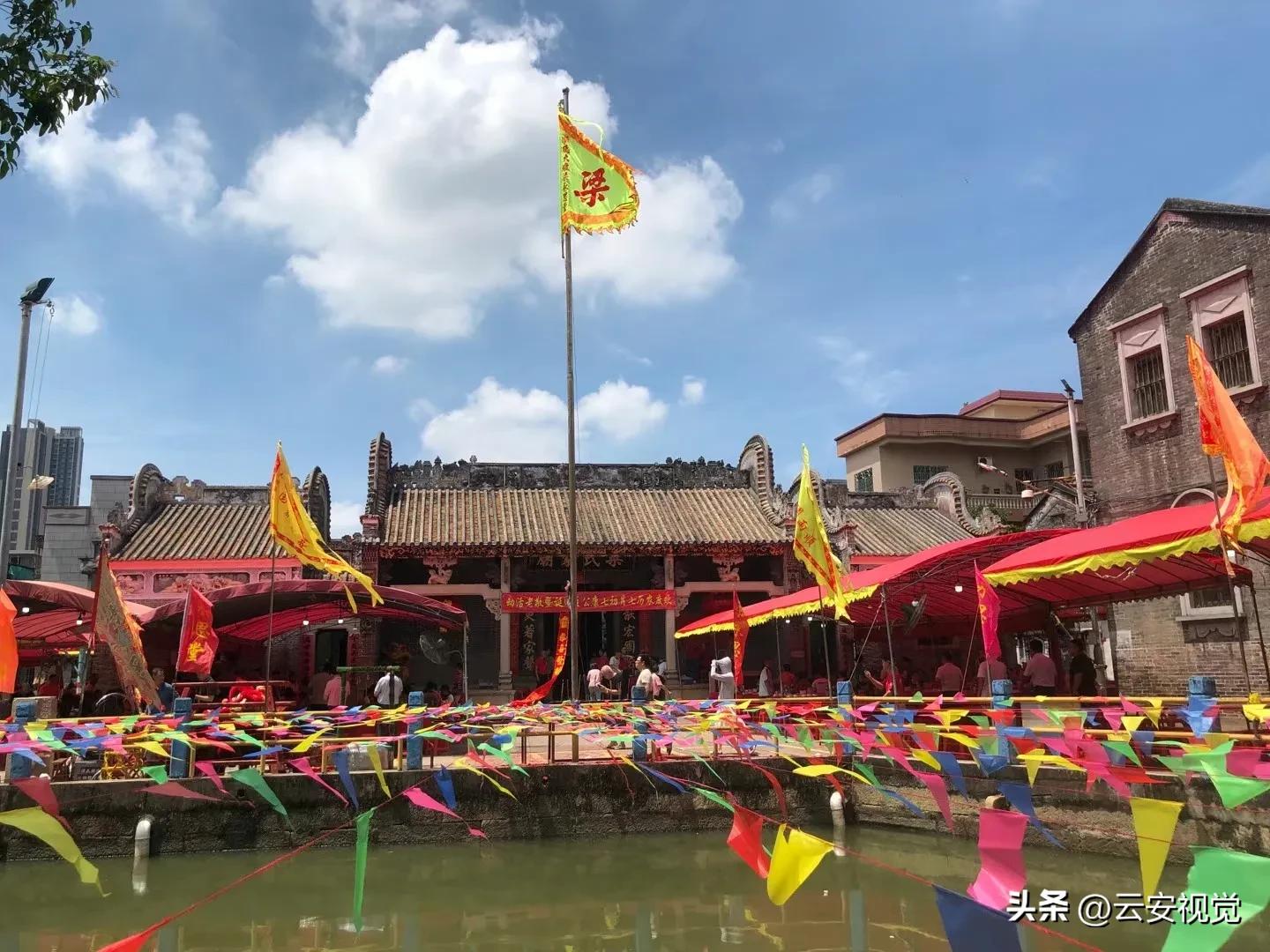 乐从大墩七夕活动,乐从大墩村梁氏家庙聚会