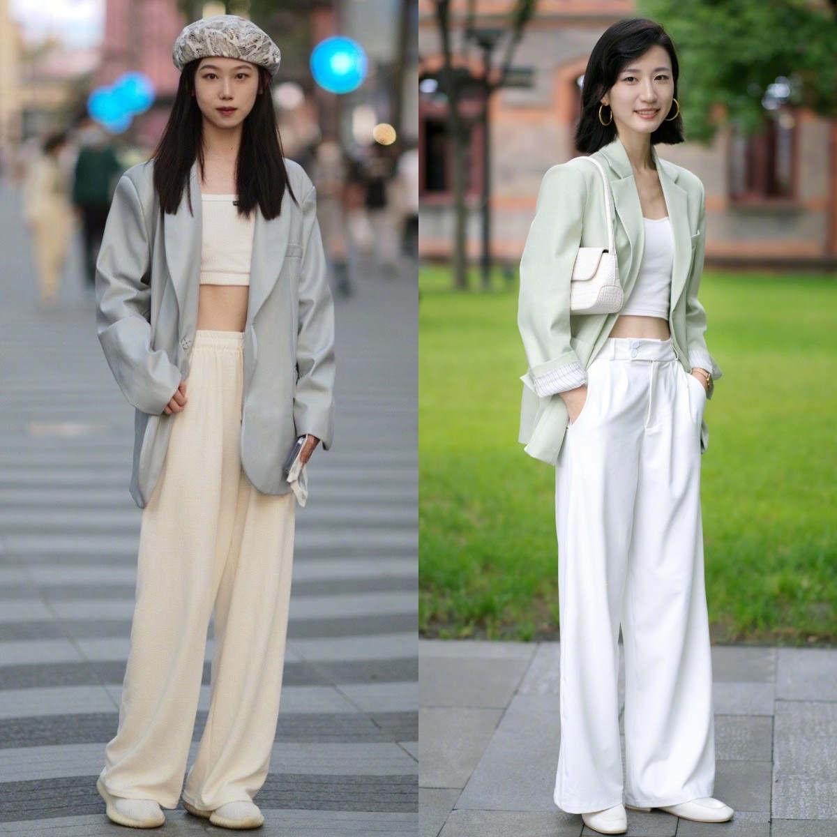 穿宽腿阔腿裤怎么搭配鞋,阔腿裤配什么鞋好看视频