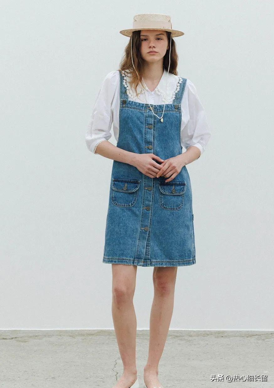 短袖衬衫的基础穿法越简单越时髦,短袖中长款衬衣穿搭技巧