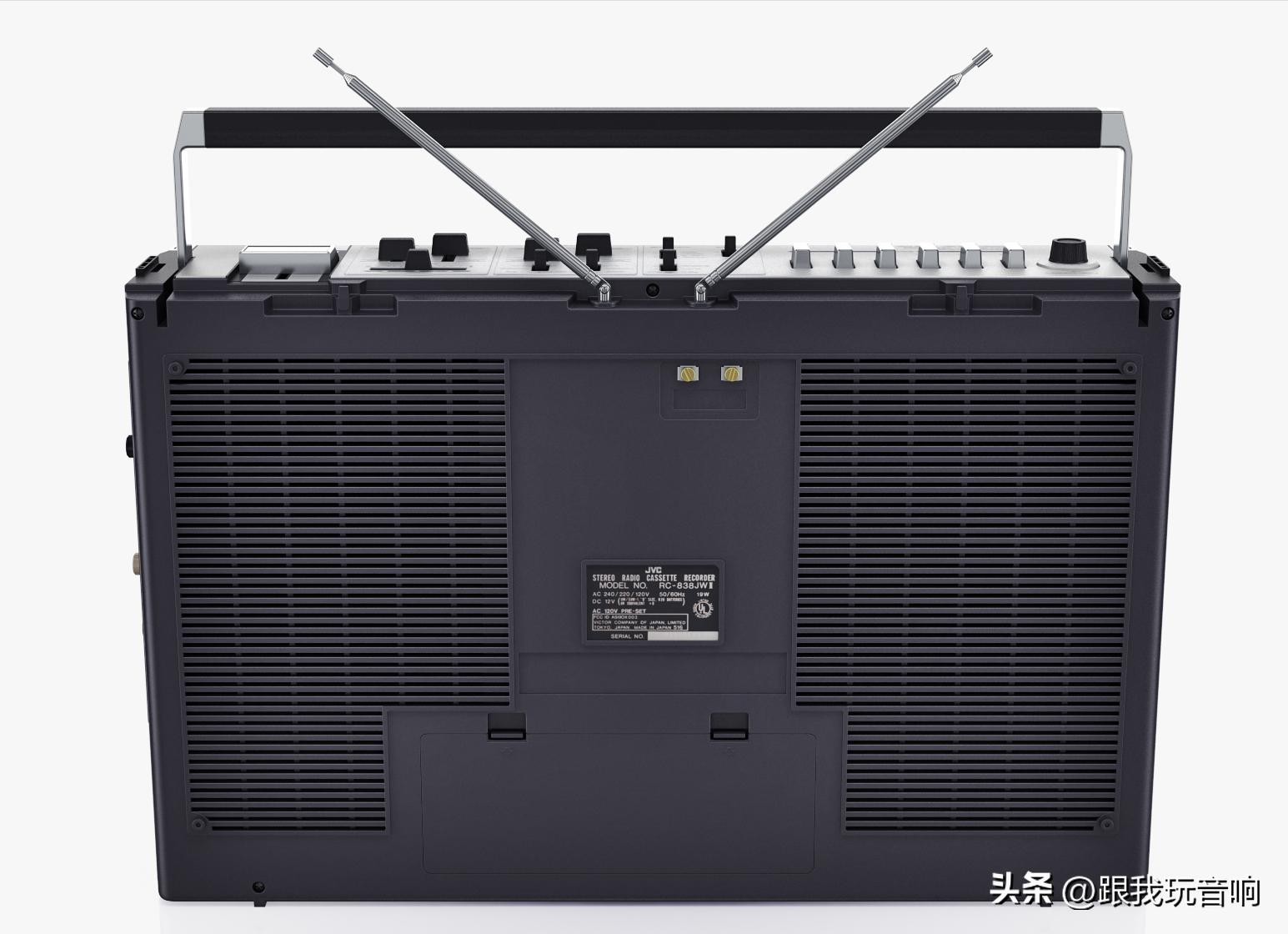 80年代jvc收录机,怀旧微型收录机音响