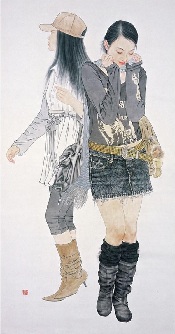 画简单的人物画,怎么画华晨宇人物画