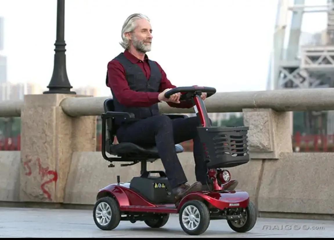 中国老年代步车在国外受欢迎,国外最新款老年代步车