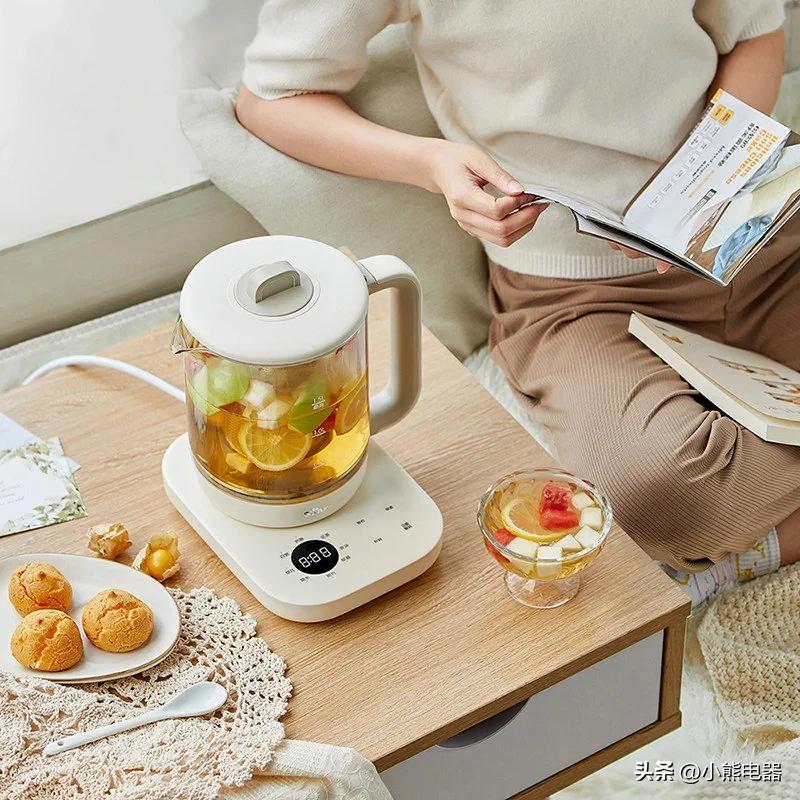 小熊养生壶烧水壶16大功能,小熊电热水壶养生壶使用教程