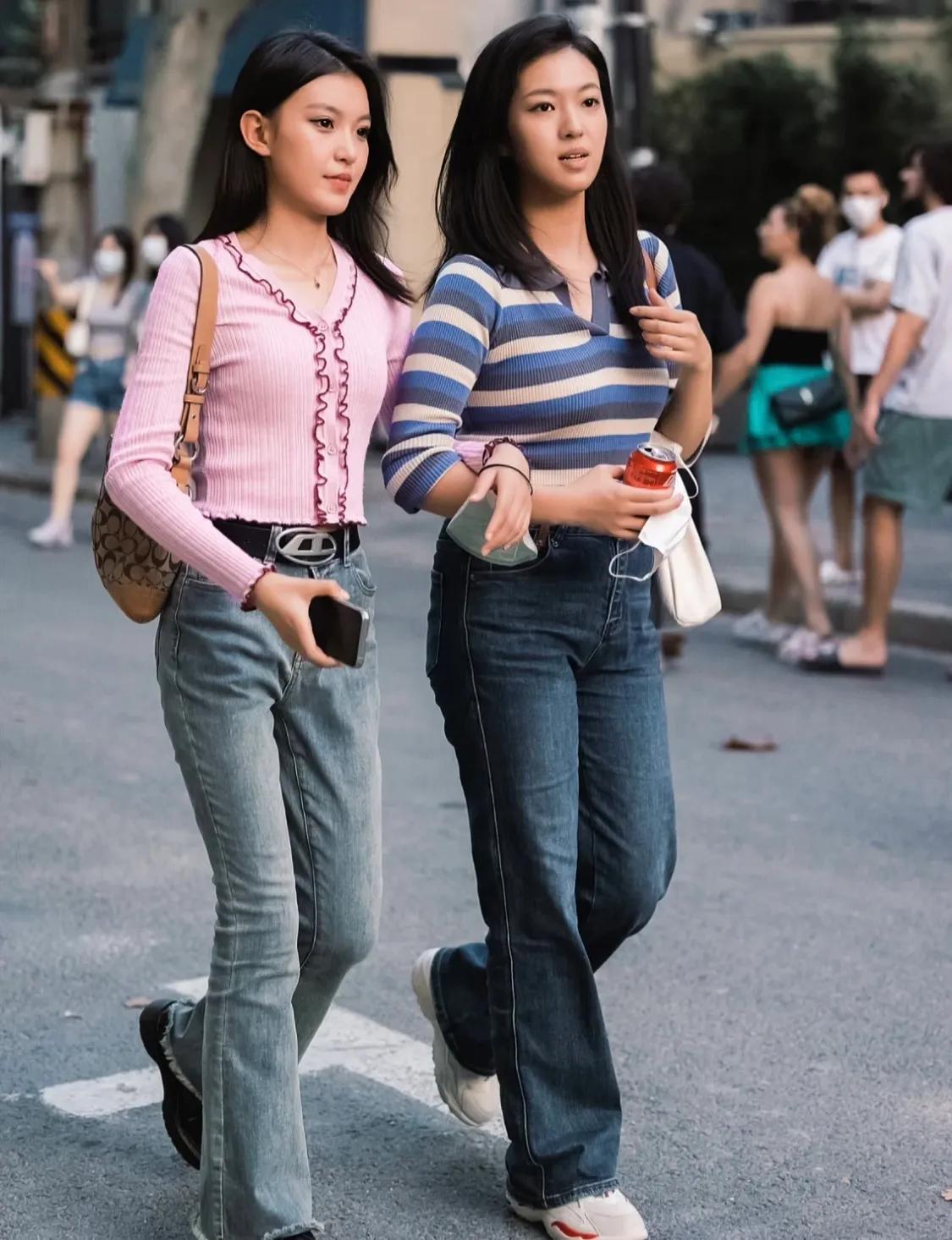 去了上海才知道穿搭,去了趟上海才明白