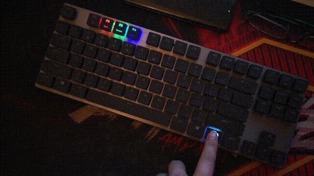 告别机械键盘傻重黑粗的传统印象，酷冷至尊SK631RGB机械键盘体验