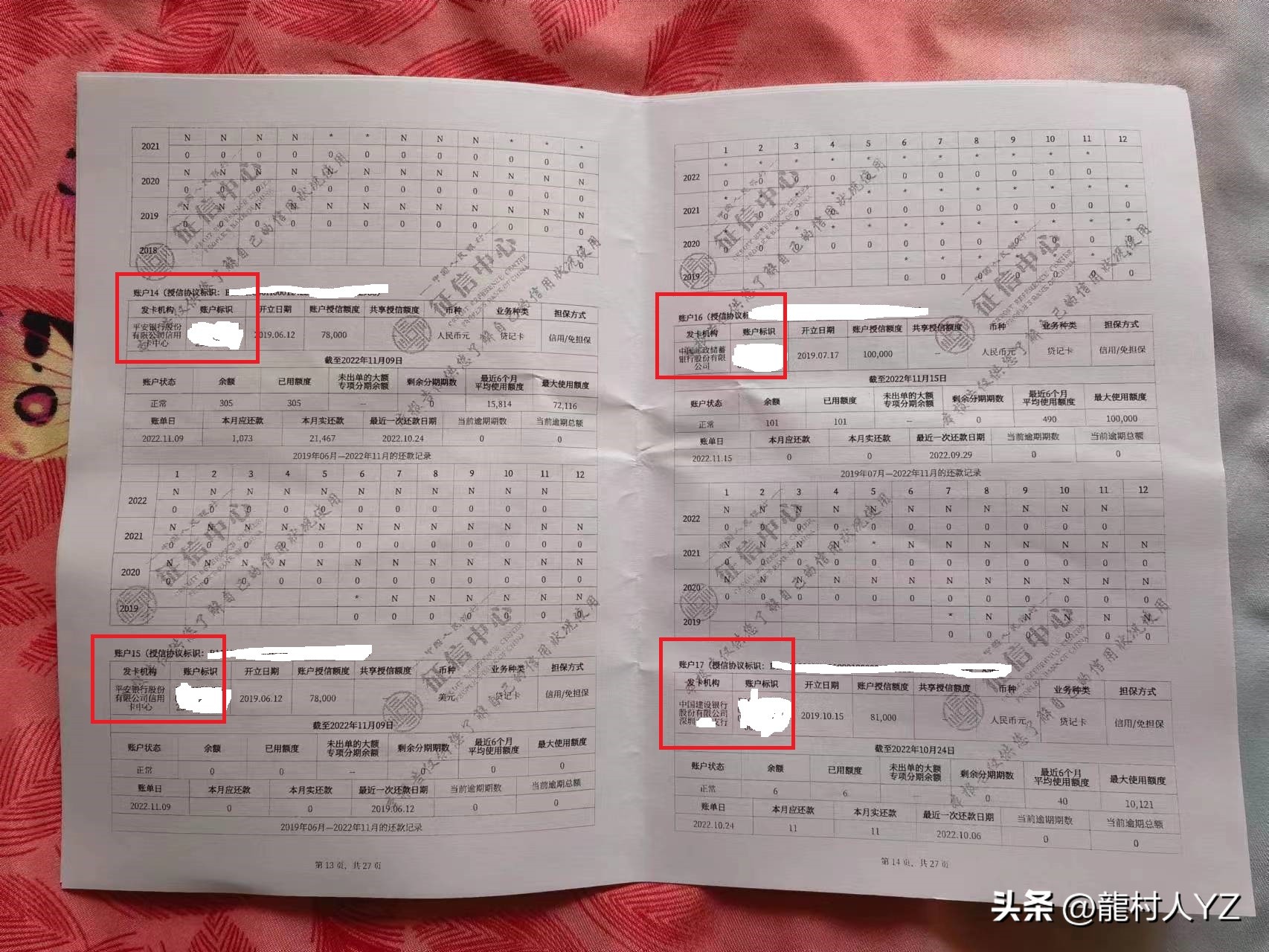 个人信用报告2023,信用报告展示近几年