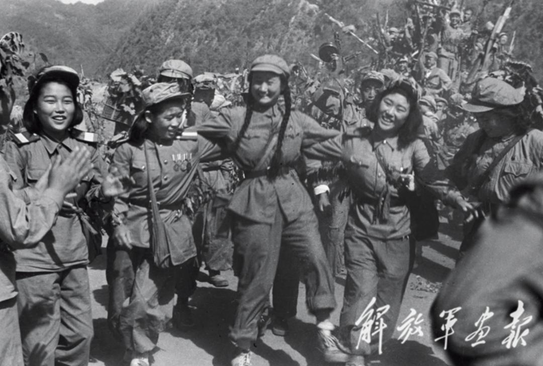 抗美援朝女英雄老照片,丹东抗美援朝纪念老照片