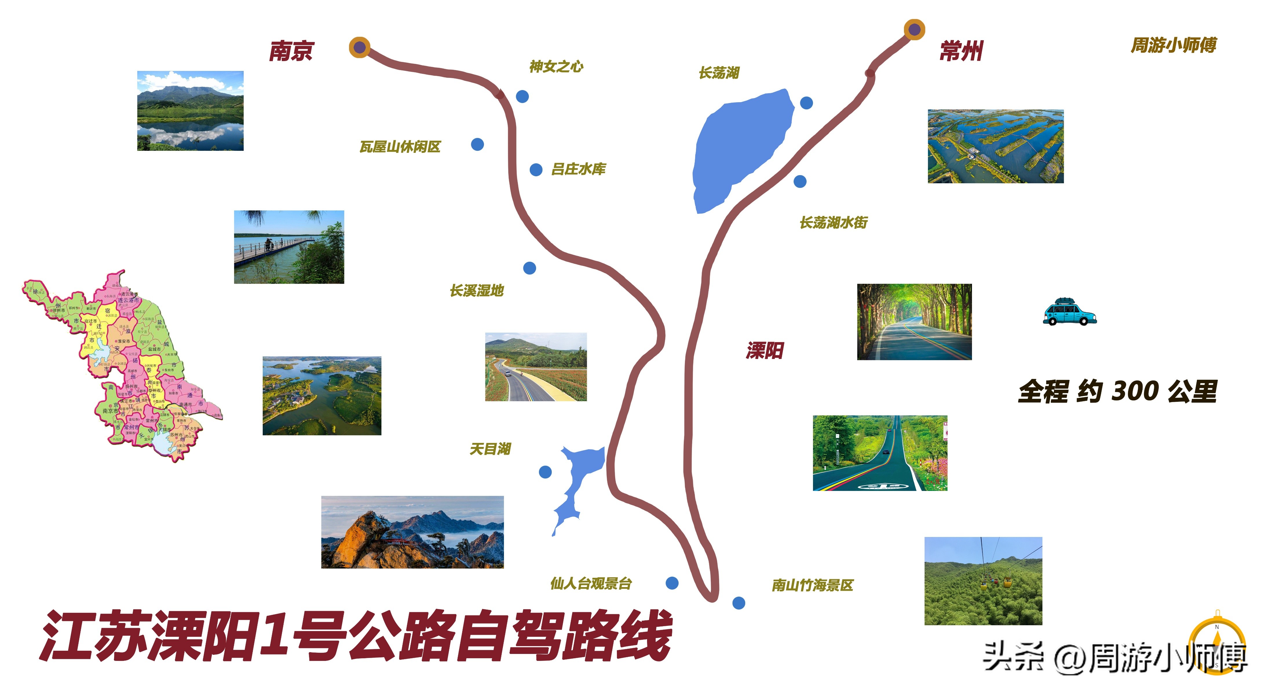 精华路线,2022最详细的自驾全国游专用地图