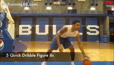 库里教你如何双手运球训练,如何更好练习库里胯下运球