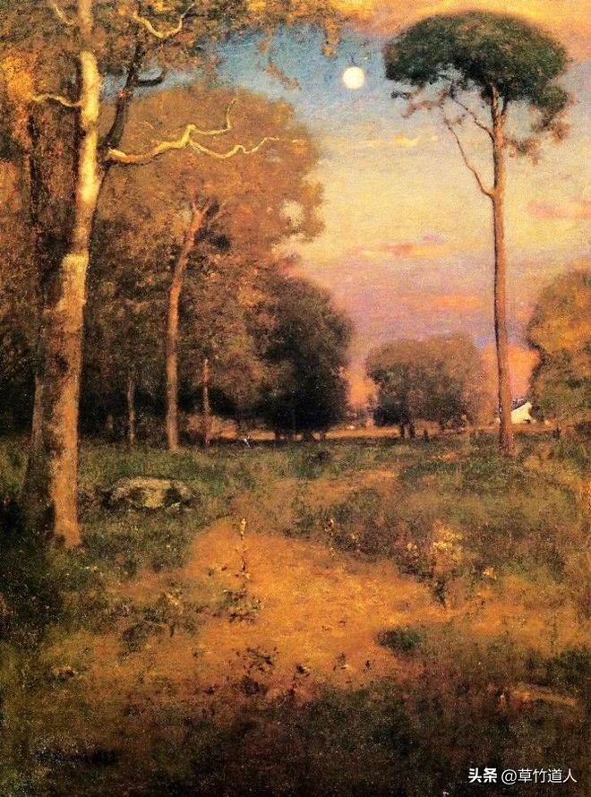 风景园林美学思想,风景视角创意绘画