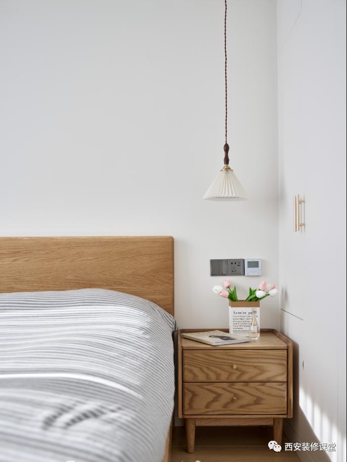 三房二厅北欧原木,130平方三室一厅轻奢极简