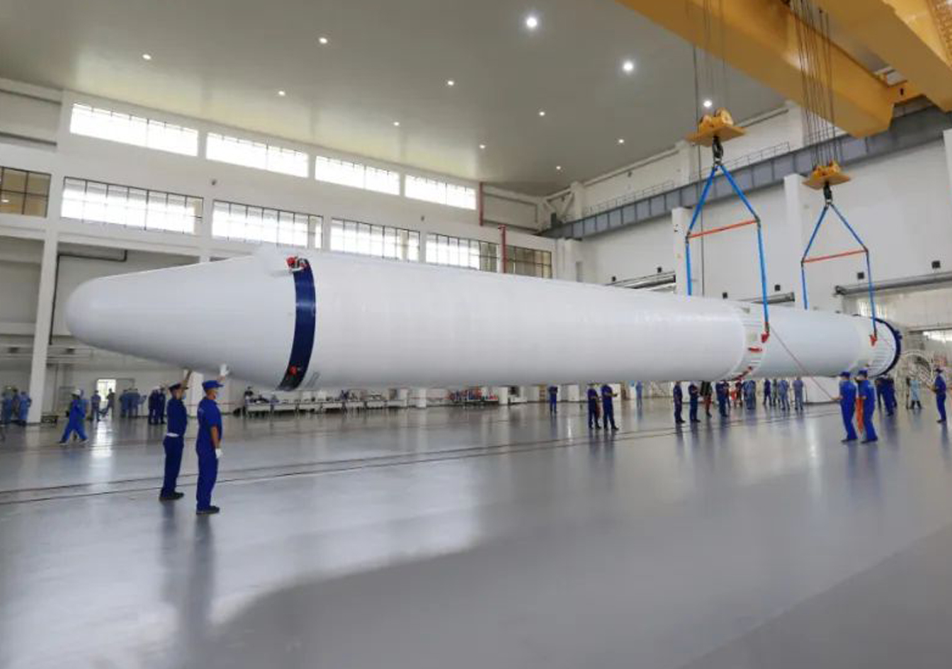 国外媒体预测梦天试验舱发射时间,外国评论梦天实验舱运抵发射场