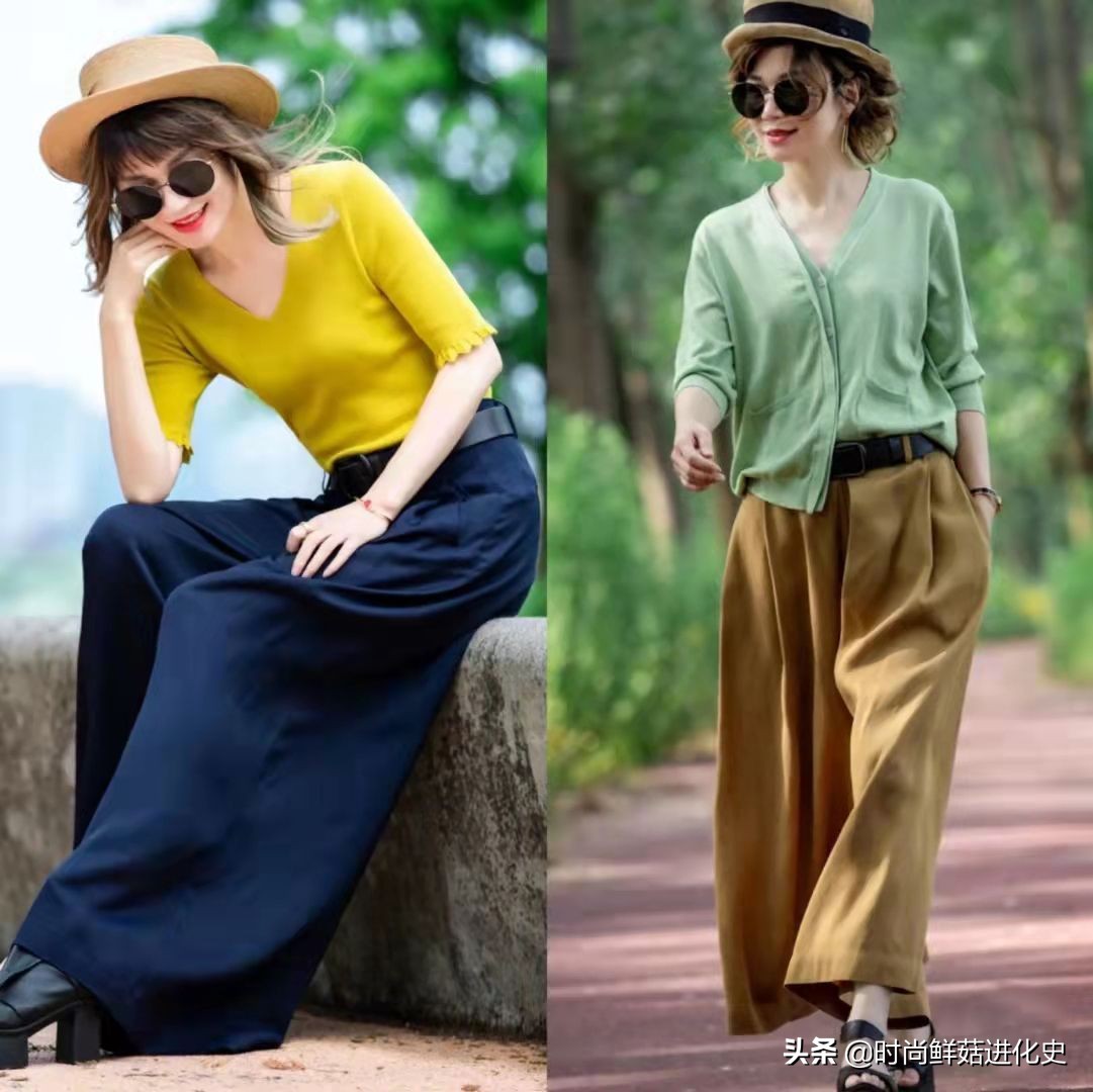 今年最火阔腿裤直筒裤,今年最火窄版阔腿裤哈伦裤