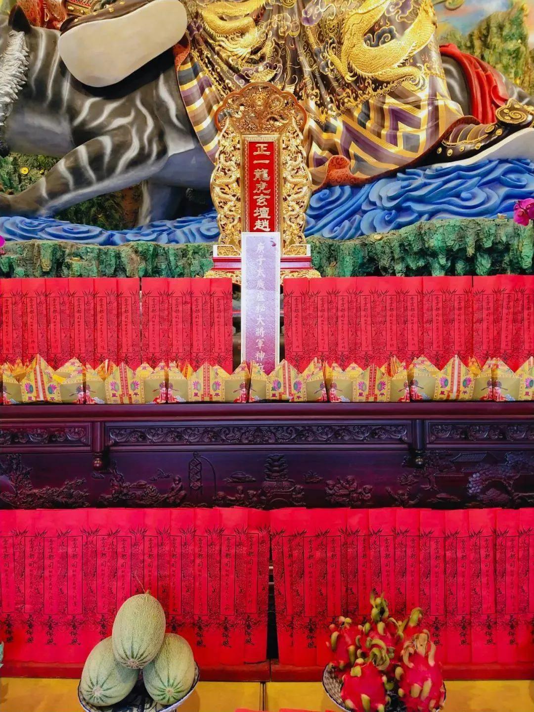 神像开光及装藏,张天师神像开光