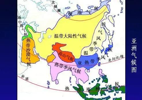 亚洲的气候特点三句话,亚洲的气候特点文字