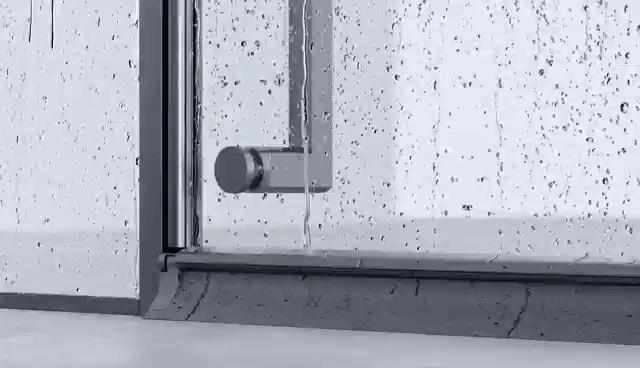 玫瑰岛t型淋浴房实景图,德润淋浴房与玫瑰岛淋浴房