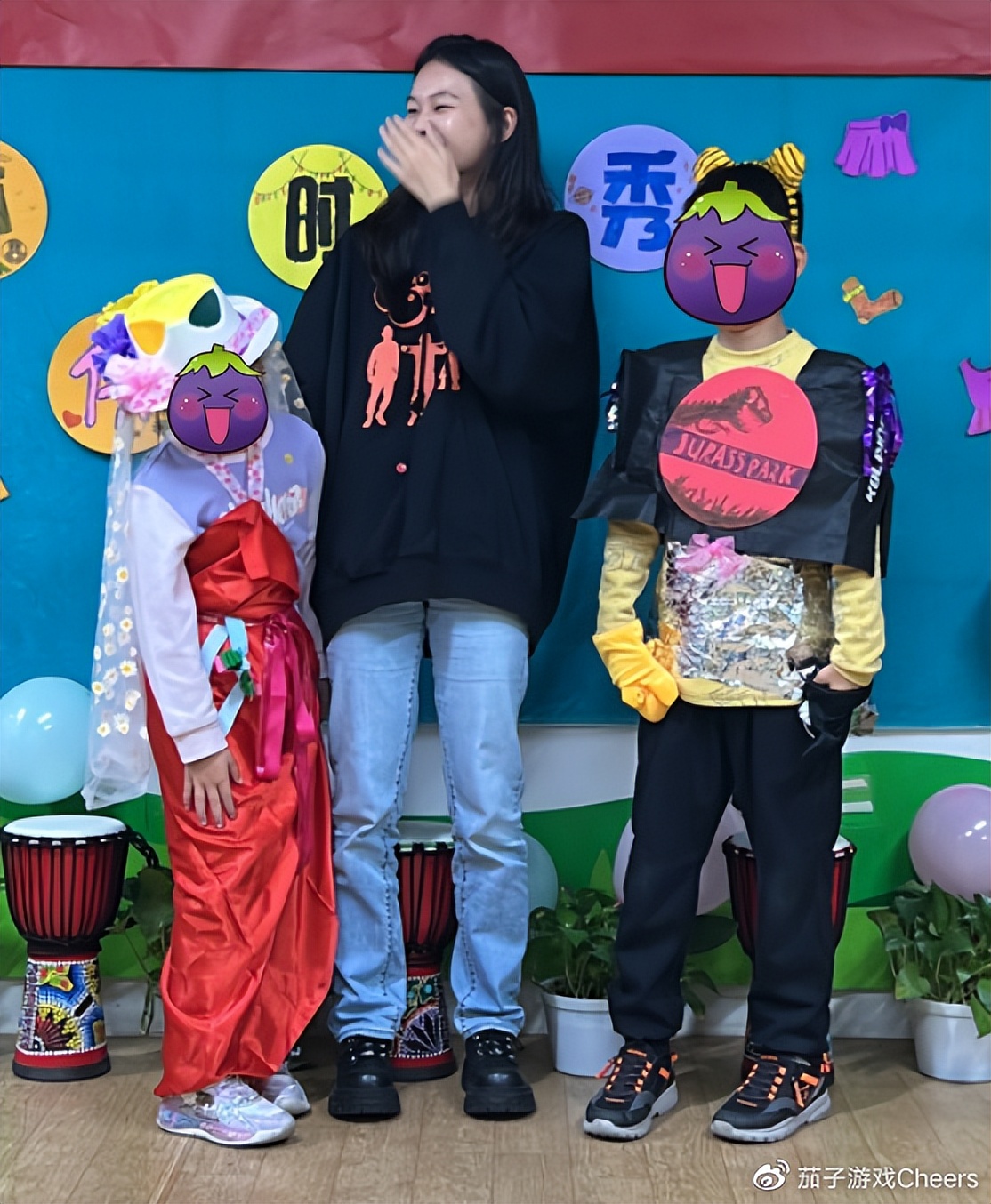 环保主题儿童服装秀,环保服饰儿童秀