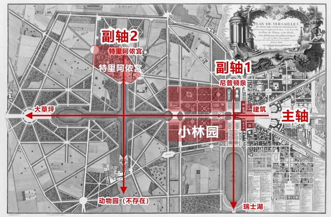 凡尔赛宫的园林,凡尔赛宫花园面积