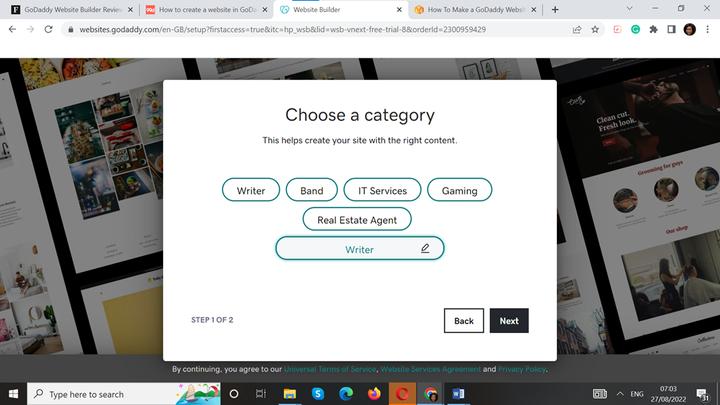 教你使用GoDaddy创建网站（保姆级教程）