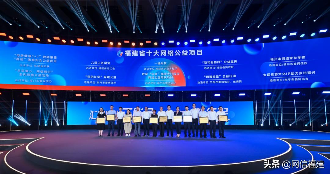 2022年网络公益工程总结,福建公益活动