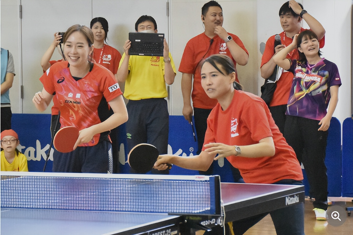 石川佳纯和中国乒乓球队训练,石川佳纯喜欢中国哪位乒乓球选手