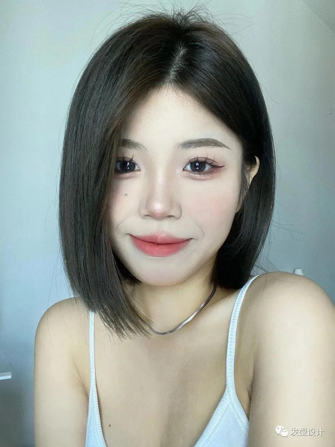 短发推荐大圆脸利落,2021圆脸大脸最火短发