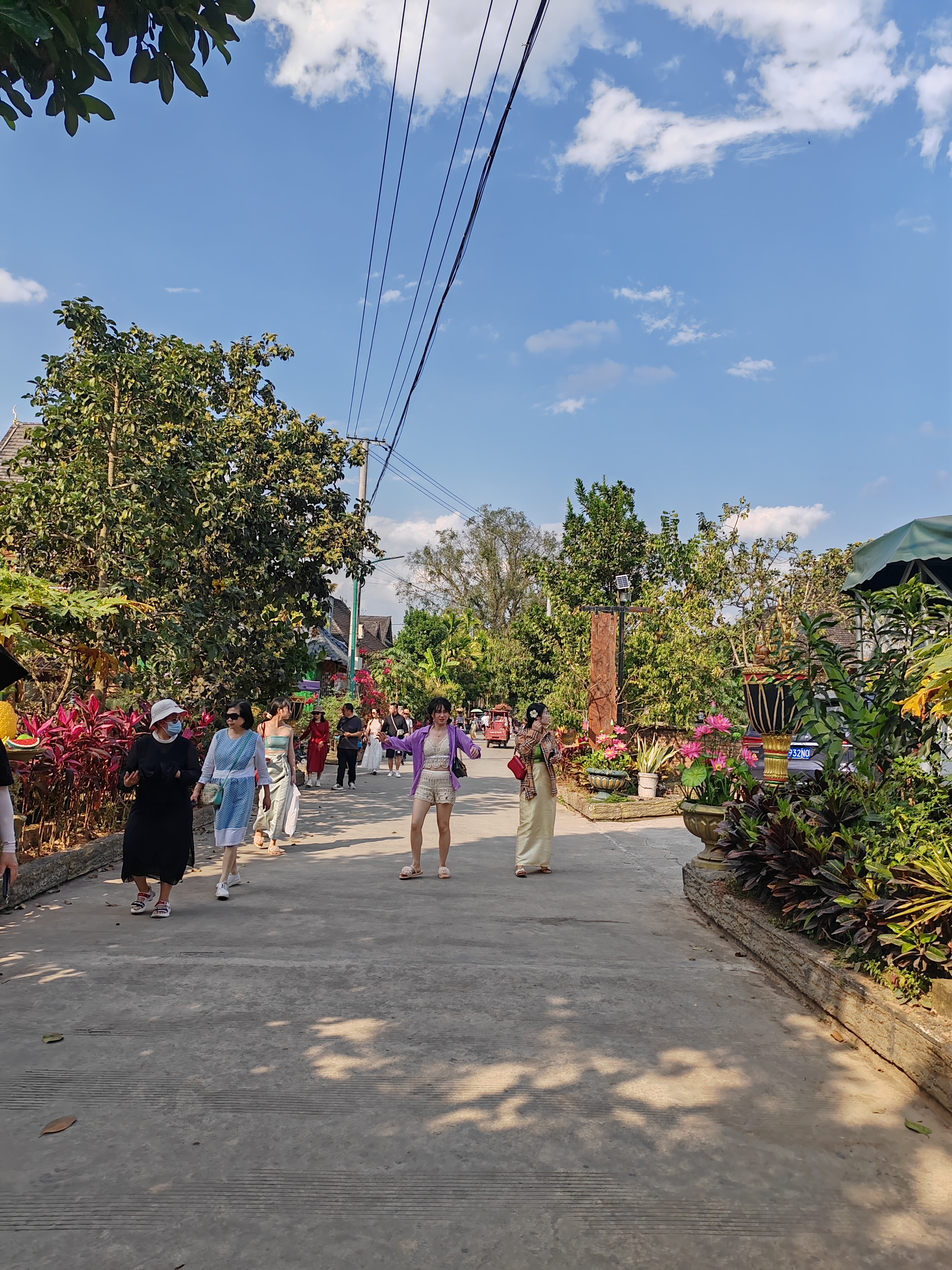 西双版纳傣族村寨和傣族园,西双版纳美丽的傣族园