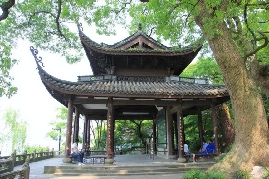 西湖名胜风景区景点图,1995年杭州西湖风景