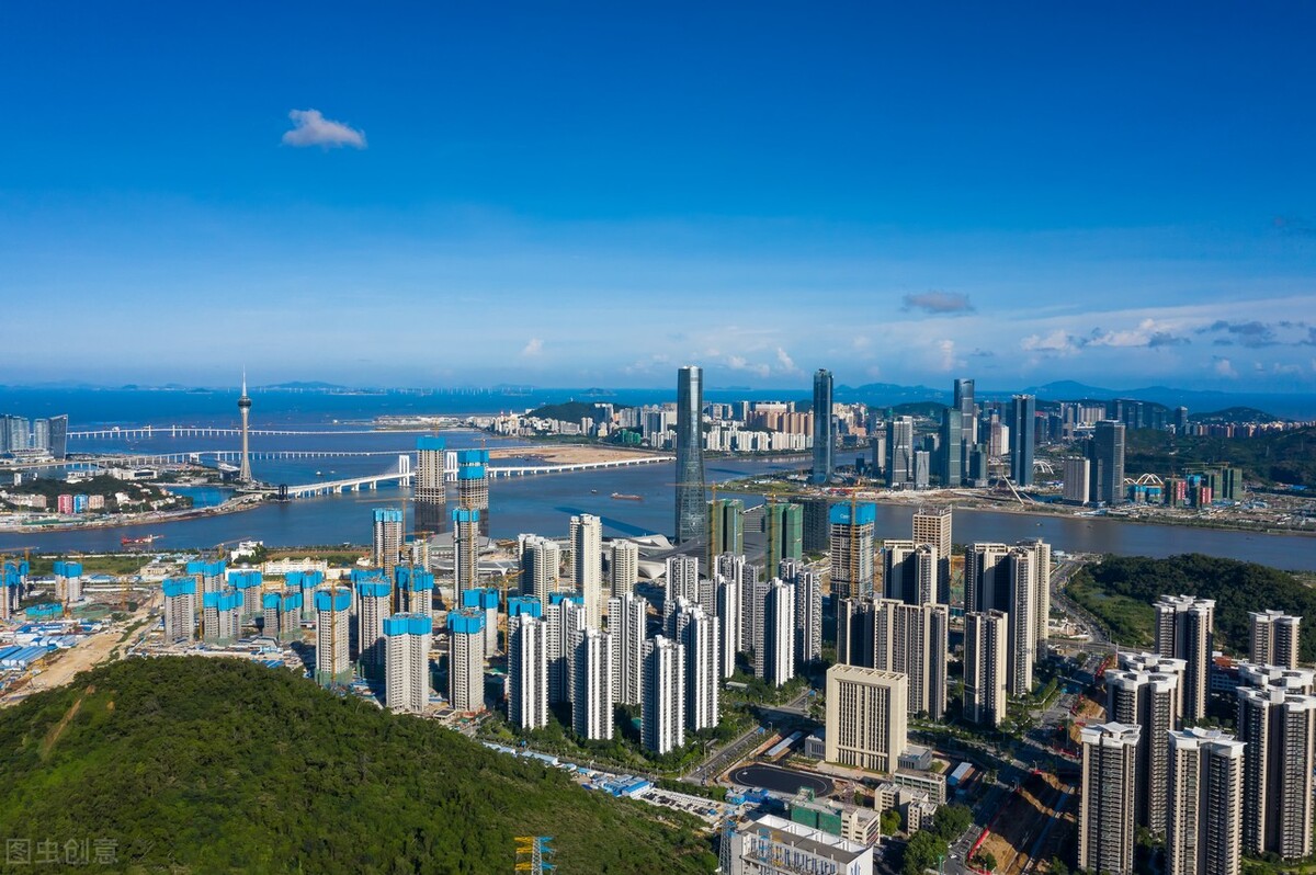 珠海一个迷人的海滨城市,珠海明珠城市