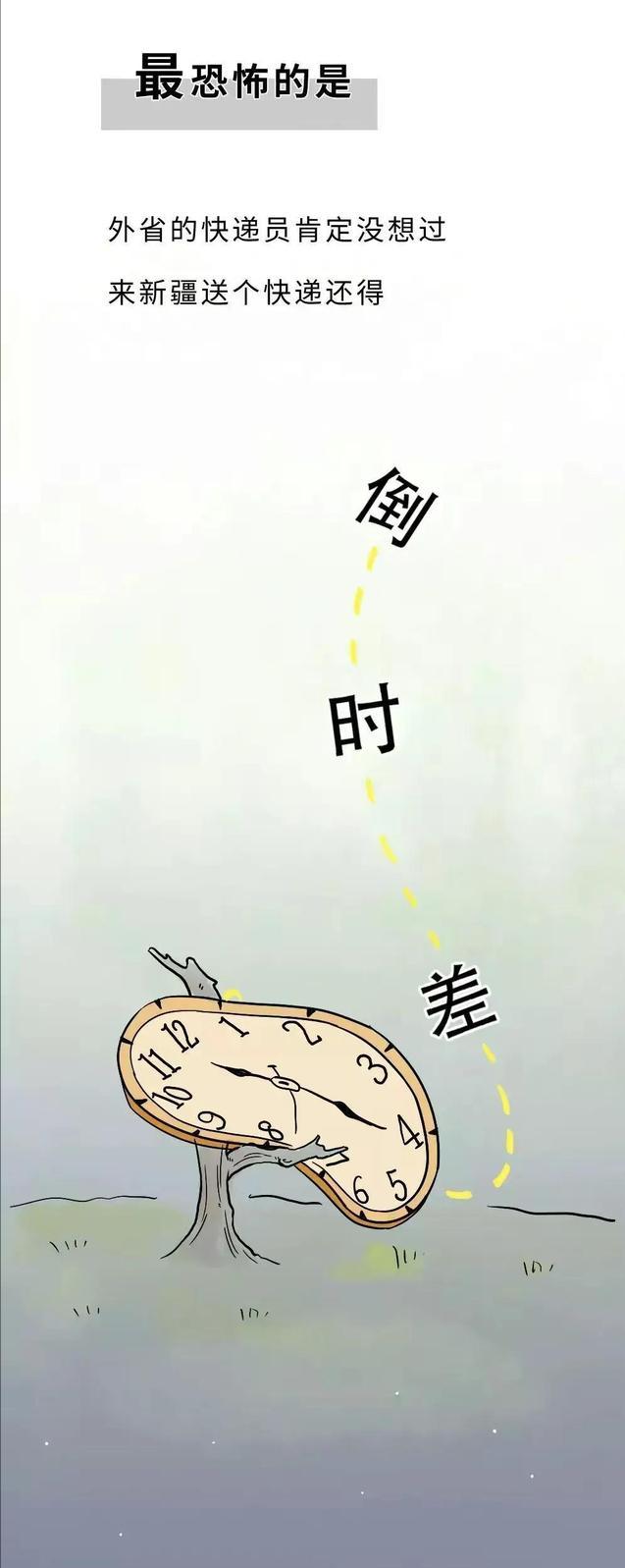 *疆新**到底有多“大”？幽默漫画科普，难怪不包邮