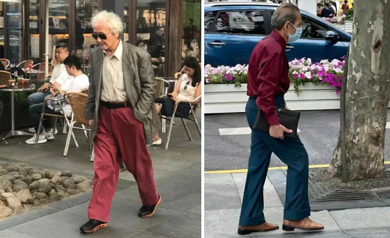 被上海爷爷圈粉了，穿衣简约爱戴帽，一身干净，老了也不油腻