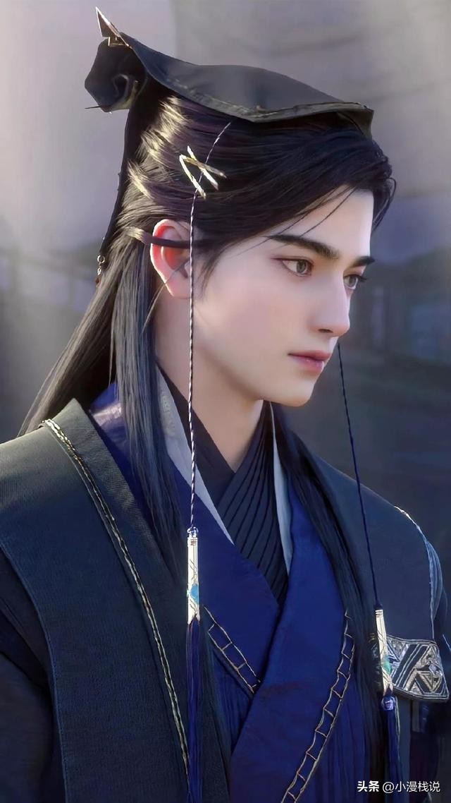 国漫男主们耍帅的场面萧炎歪头,最有争议的国漫男主萧炎唐三