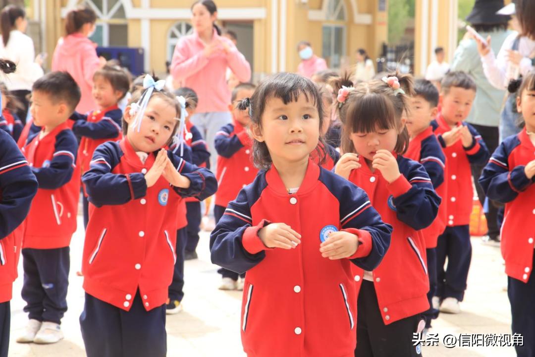 信阳百花幼儿园运动会,文华幼儿园第五届春季亲子运动会