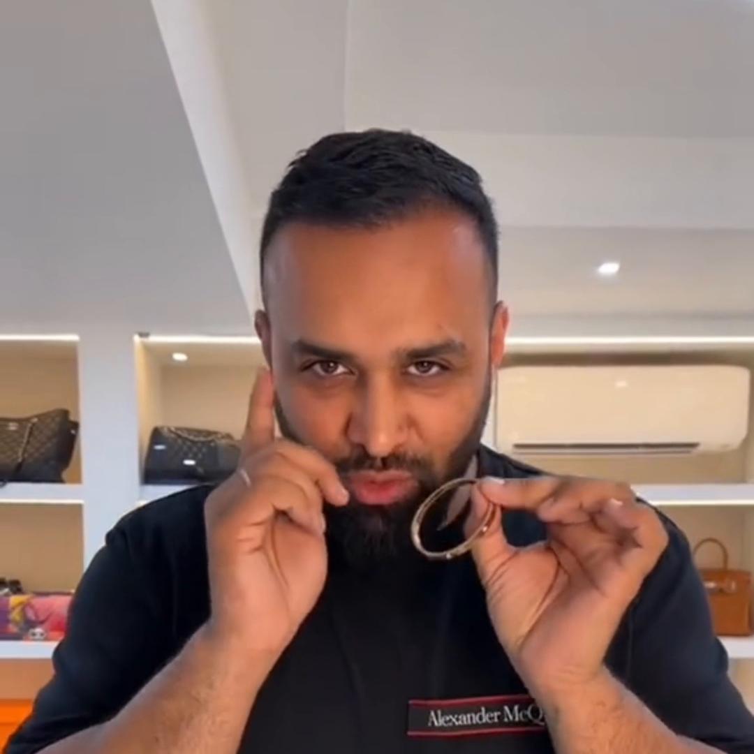 卡地亚手镯ip6688真假鉴定,卡地亚手镯g750真假辨别方法