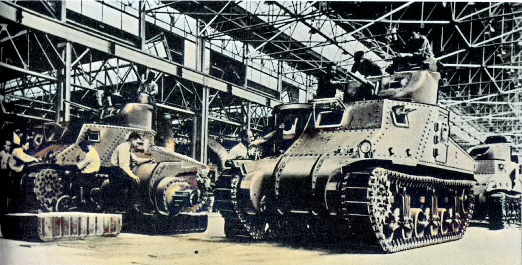 一战加拿大坦克发展史,第二次世界大战的美军重型坦克